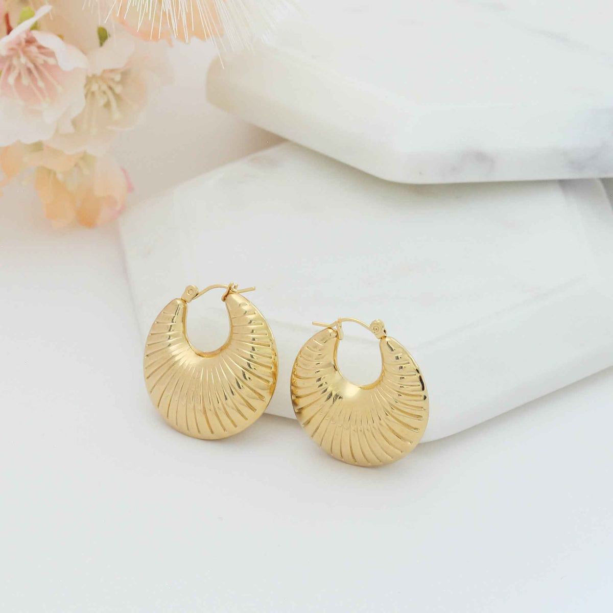 Selena Hoop Earrings