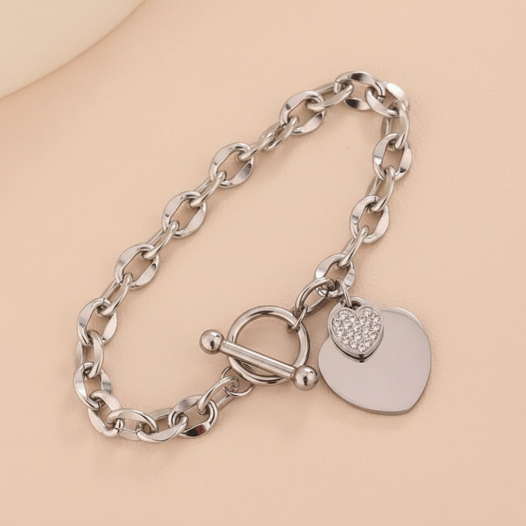Camilla Chain Bracelet - Stainless Steel